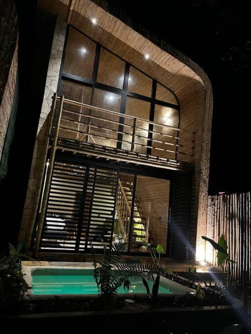 Cabana De Bambu En La Selva Palenque Eksteriør billede